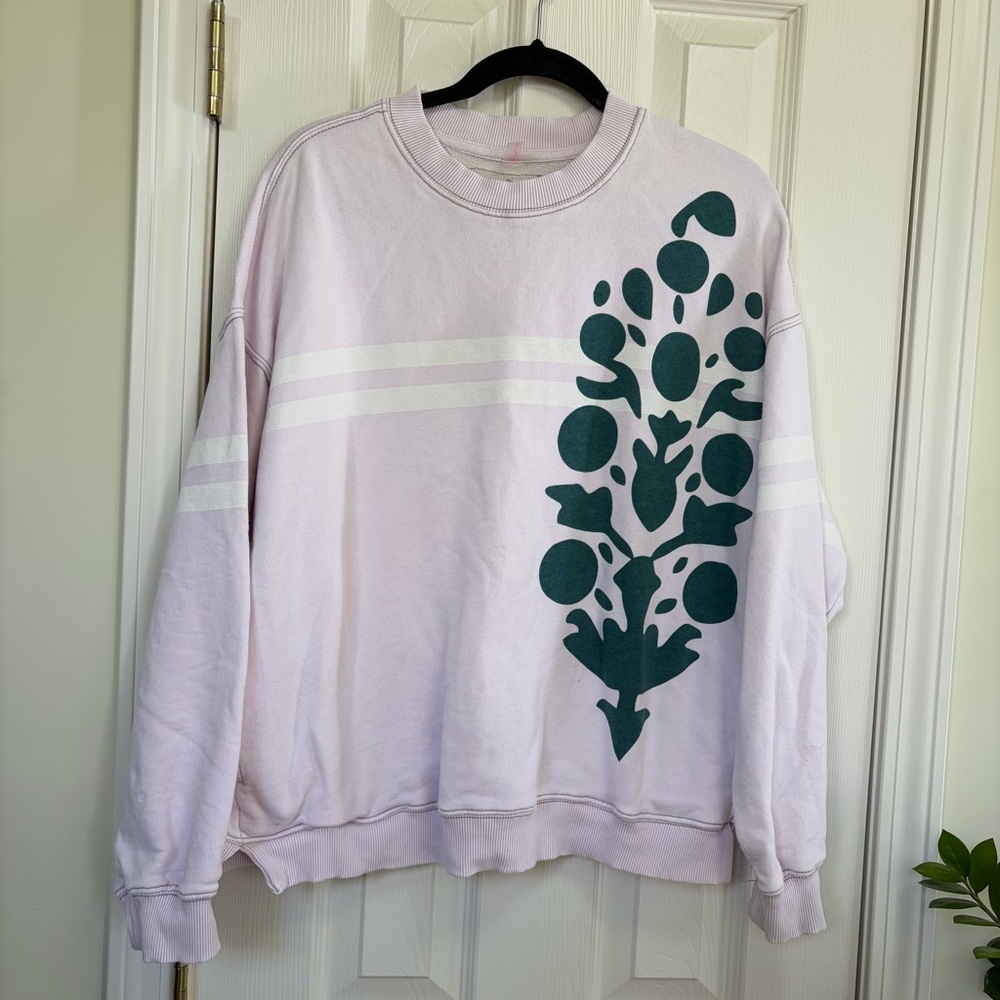 Free people movement Allstar Buti pullover oversized sweatshirt XS - Picture 3 of 9